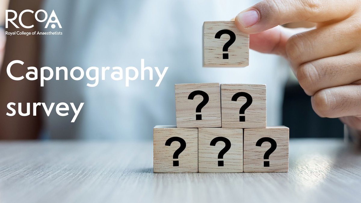 Following the death of Glenda Logsdail due to unrecognised oesophageal intubation, the College is planning an awareness & info campaign on the issues of interpreting a #capnograph. Help us understand current knowledge by filling in our 60-second survey: bit.ly/30E3Bwz