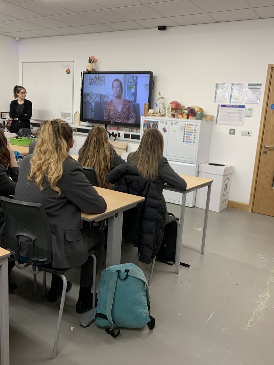 RHill59532358's tweet photo. A huge thank you to Ellie @2wishcharity who came to @TonyrefailCS today to talk to 8RH. We are really looking forward to working together as part of our project with @FirstGiveUK https://t.co/VkdJpTVhD7