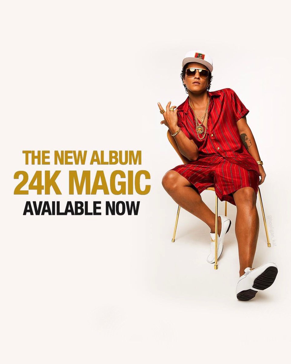 hooligan_kat's tweet photo. Happy 5th anniversary to the timeless masterpiece that is ‘24K Magic’ ✨ #5YearsOf24KMagic https://t.co/J1PbkRatdF