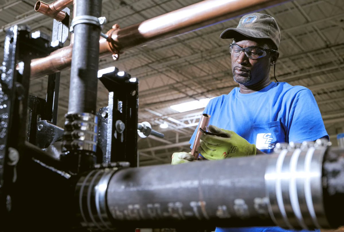 CompEnergySrvs's tweet photo. CES provides a proactive approach to ensure pipe integrity and flow. Something as simple as a leak or a clogged pipe can snowball into an event that could require business closure and lost revenue. Call CES today for your plumbing needs. #PerformanceDriven #Plumbingcontractor https://t.co/GnhrW7Dh0R
