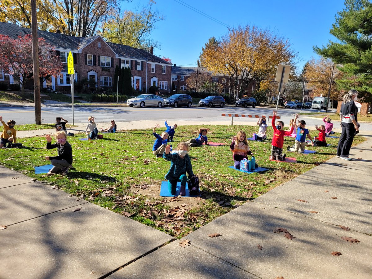 Today was lunch outside for first grade. Thanks to our parent volunteers!!  More fun at RFES!