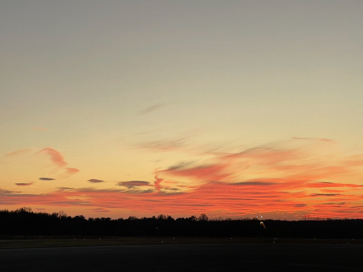 Airport sunset #goflyCAP