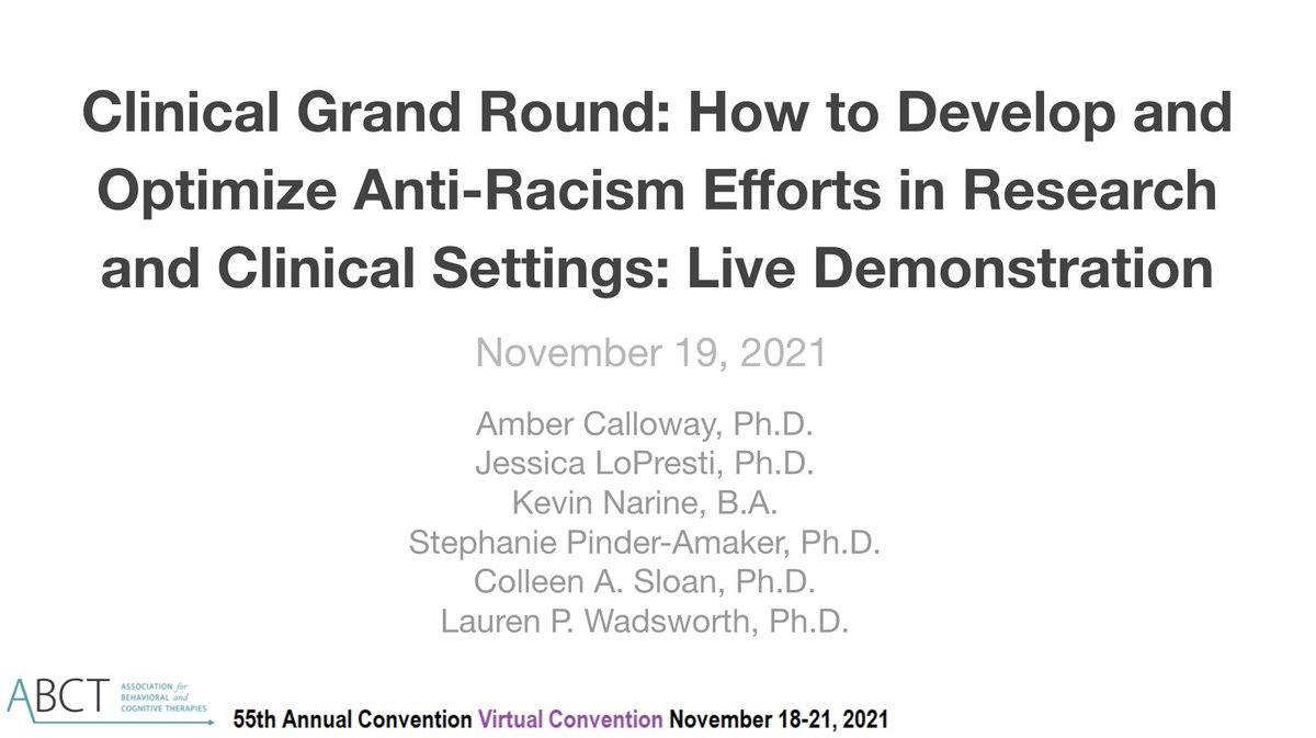 Don't miss our Clinical Grand Rounds happening tomorrow @ 1:30pm-3:00pm EST!