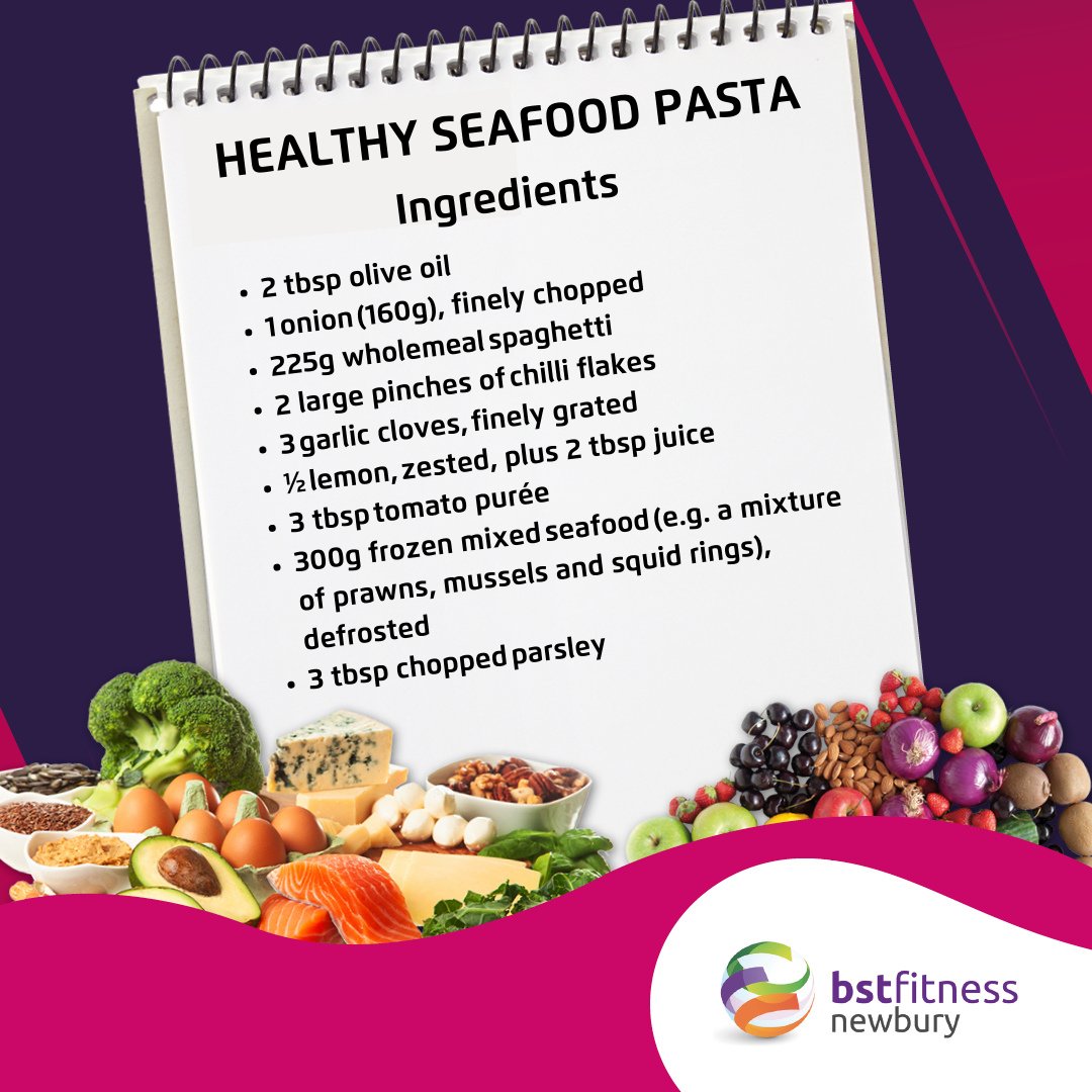 bstfnewbury's tweet photo. It's Recipe of the Week time! 🍽

Take yourself back to summer with this hearty seafood pasta 🐙

Let us know if you give this one a go! https://t.co/L9UWTriDEz