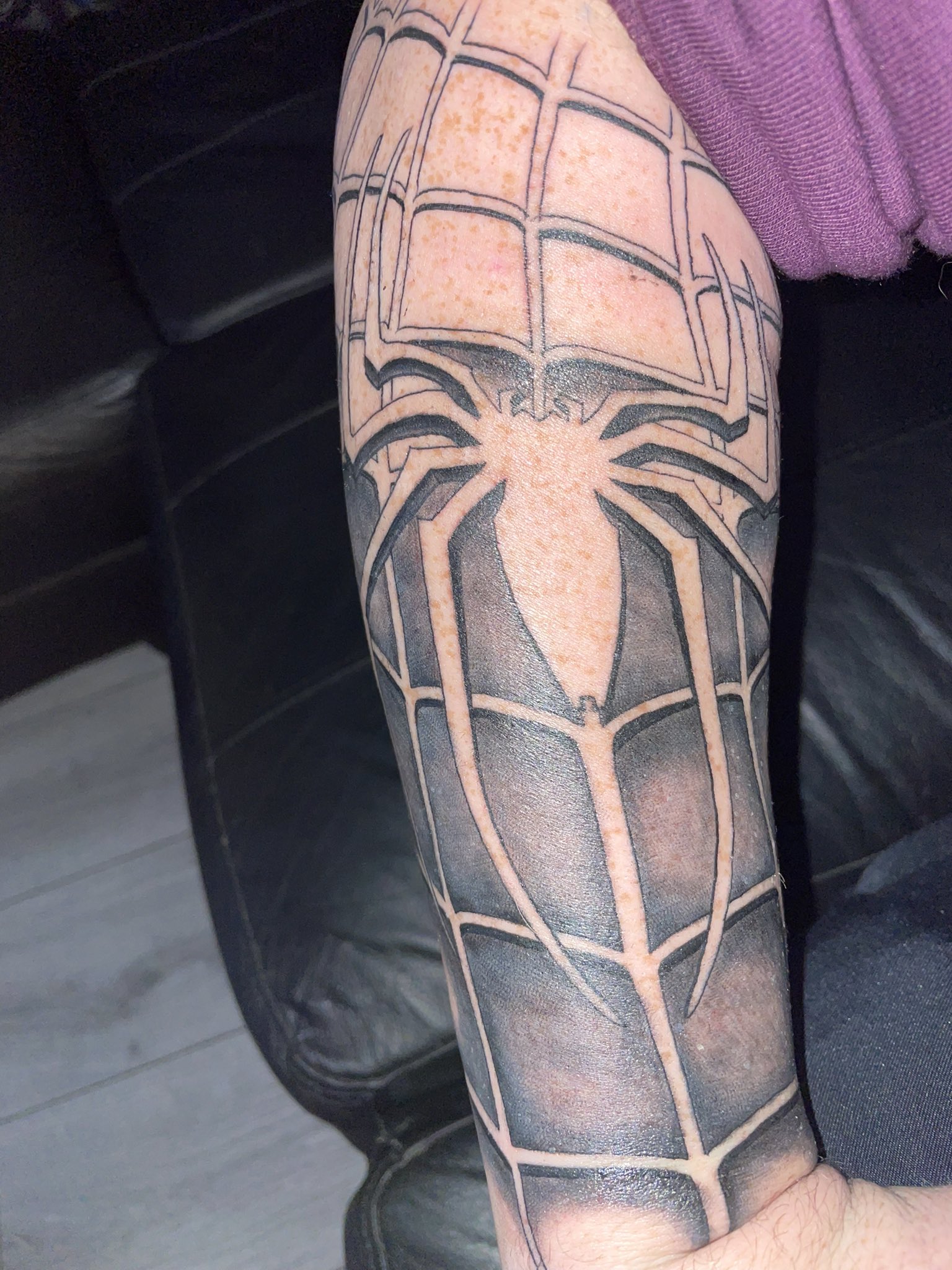 Share 60+ spiderman tattoo sleeve super hot thtantai2