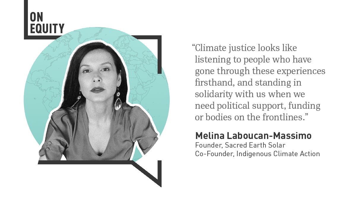 SFUPublicSquare's tweet photo. .@Melina_MLM is the founder of @SacredEarthSOL and healing justice director at @Indigenous_CA.

On the theme of #climatejustice, she spoke at our #OnEquity interview about the need for listening, humility and action to change our collective futures.

➡️ https://t.co/hMzrSZl93E https://t.co/E6FuJhqMYS