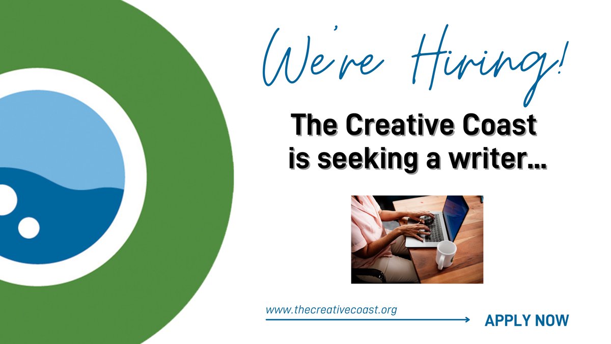creativecoast's tweet photo. We're looking for a writer! Are you interested? Know someone who would be a good fit? Check it out here:
https://t.co/6VyGHAanuH

#hiring #job #jobs #jobeopening #writerjob #writerjobs https://t.co/PGWOpds7HZ