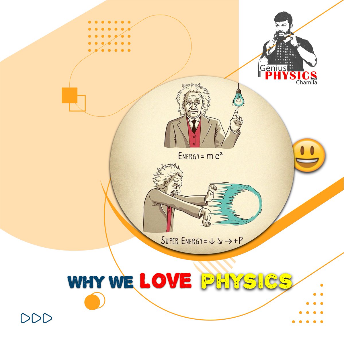 ChamilaPhysics's tweet photo. Why we LOVE physics ❤️✌😁
#Physics #genius #SinhalaMedium  #physicsclass #EnglishMedium #physicspaperclass #physicsfacts
#admin https://t.co/oZ5W5BUPyG