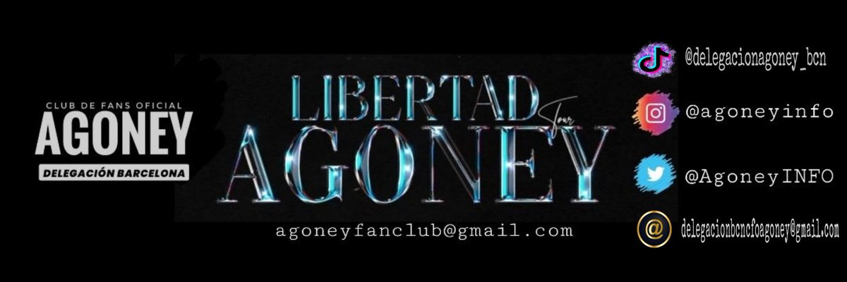 Delegación Barcelona CFO Agoney tweet media