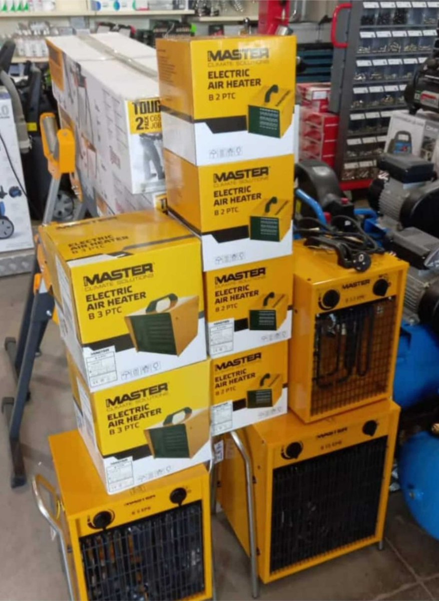 SolduferSL's tweet photo. Ya hace frío 🥶 y en Soldufer estamos listos. 

Generadores eléctricos de aire caliente Master https://t.co/RJKyn03eLn

#master #invierno #generadores #soldufer #soldufersuministros https://t.co/8uOWi2XKM7