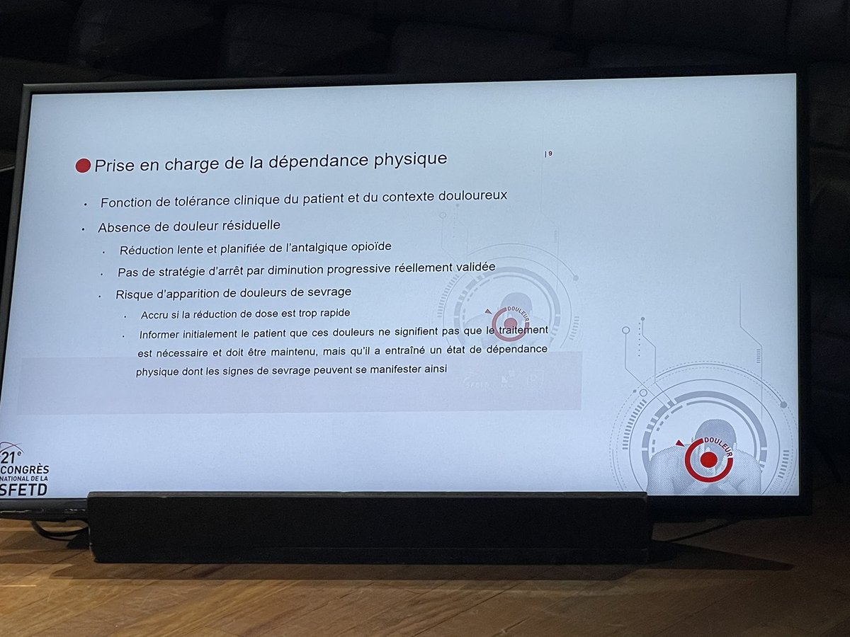 Ofma_Antalgique's tweet photo. Plus de 180 professionnels de #santé au 4ème forum OFMA sur les futures recommandations de la @HAS_sante sur la juste prescription des #opioïdes et les troubles de l’usage lors du congrès de @SFETD_Douleur #douleur #ofma #pharmacosurveillance https://t.co/gI7ESP2HH3
