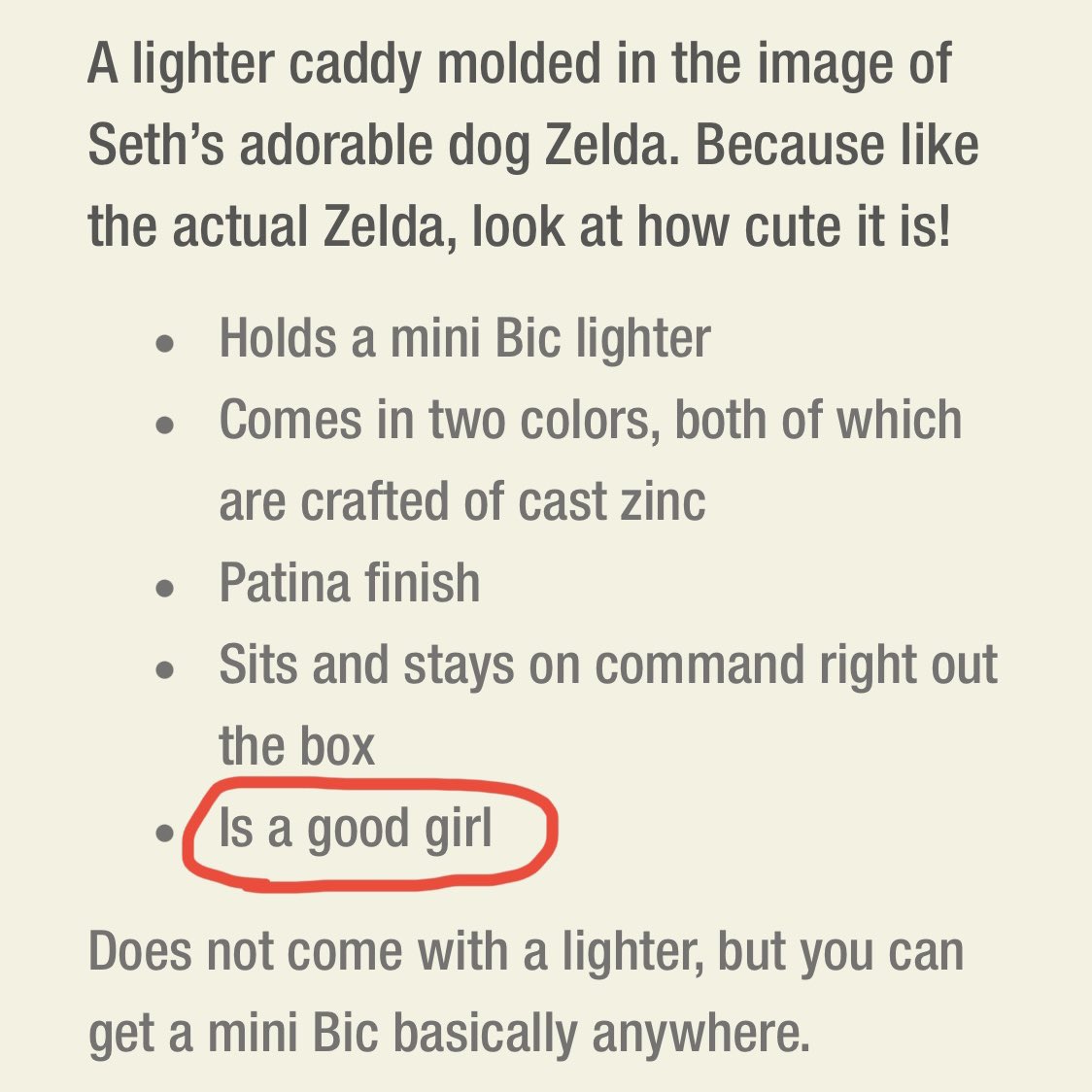 GoodGirlZelda's tweet photo. Want me in lighter form?! Head to https://t.co/4t7WuSMxsr, and place your pre-order!🔥 Told ya I was a good girl! 🥰
@IamLaurenMiller @SethRogen @WeAreHFC @PointGrey @HousePlantCo #ZeldaFace #DogsofHFC #DogsofPointGrey #DogsofHousePlant https://t.co/zPedfd0lZB