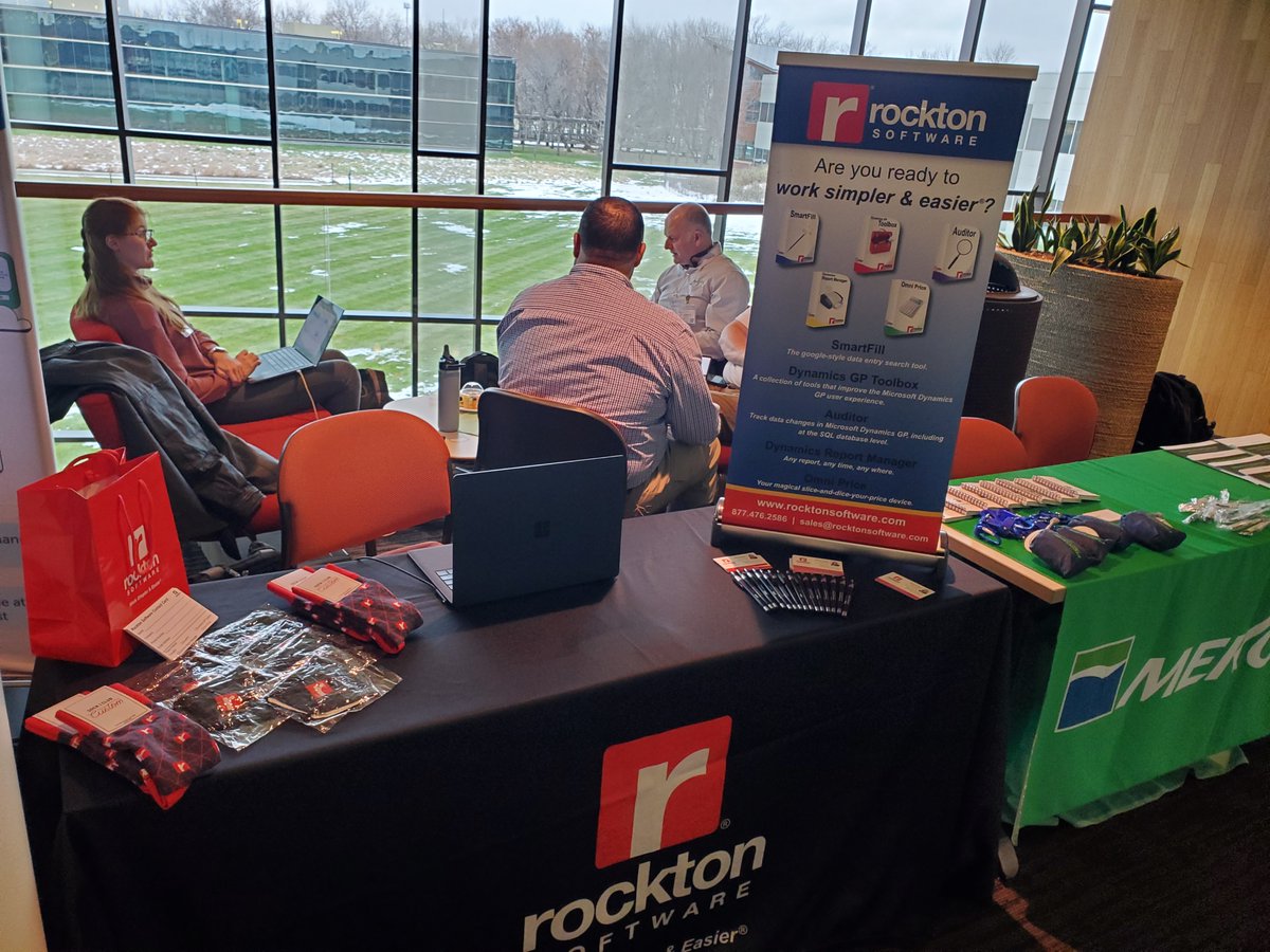 RocktonSoftware's tweet photo. Are you at Implementations Specialists GPUC 2021? Be sure to stop by and say Hi! 👋 #GPUC2021 #MSDynGP #RocktonSoftware https://t.co/1QB3naQaa9