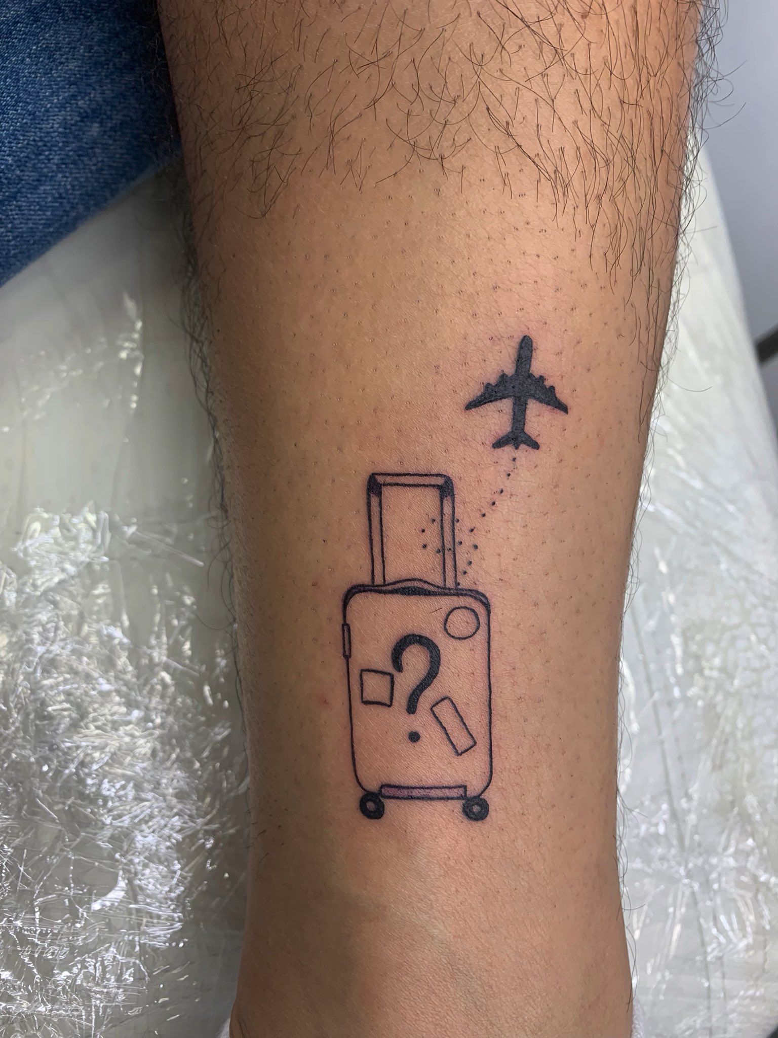 Claudia Fedorovici on Twitter: "Ignorant Tattoo Amsterdam #Traveler  #travelerstattoo #ignoranttattoo #finelinetattoo #airplanetattoo  #claudiatattoo #amsterdamtattoo https://t.co/w4T9ER07bU" / Twitter