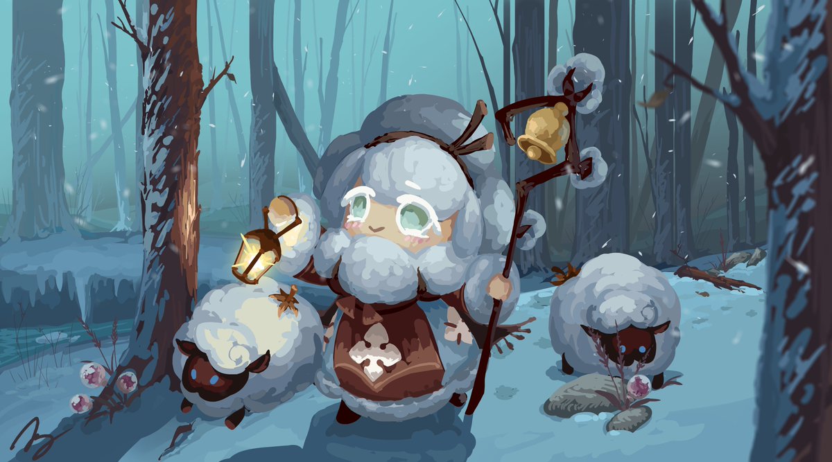 I need to redo my kingdom for her now #cookierunkingdom #cookierunfanart #cottoncookie #cookierun