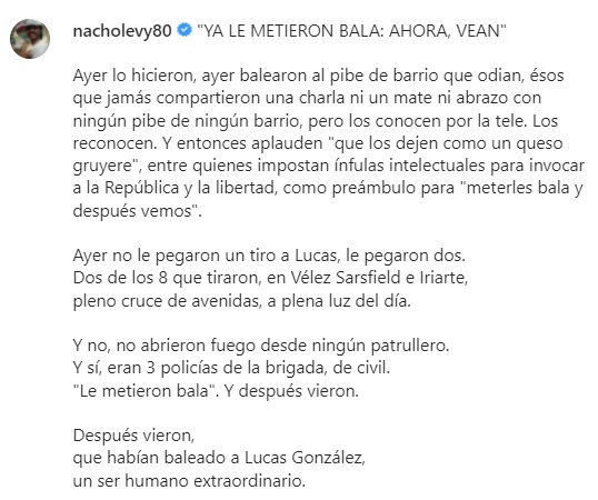 gargantapodero's tweet photo. "YA LE METIERON BALA: AHORA, VEAN"
*Por Nacho Levy: 
https://t.co/OiPgB2rFjm 

#ControlPopularALasFuerzasDeSeguridad https://t.co/c3HmCNWAMv