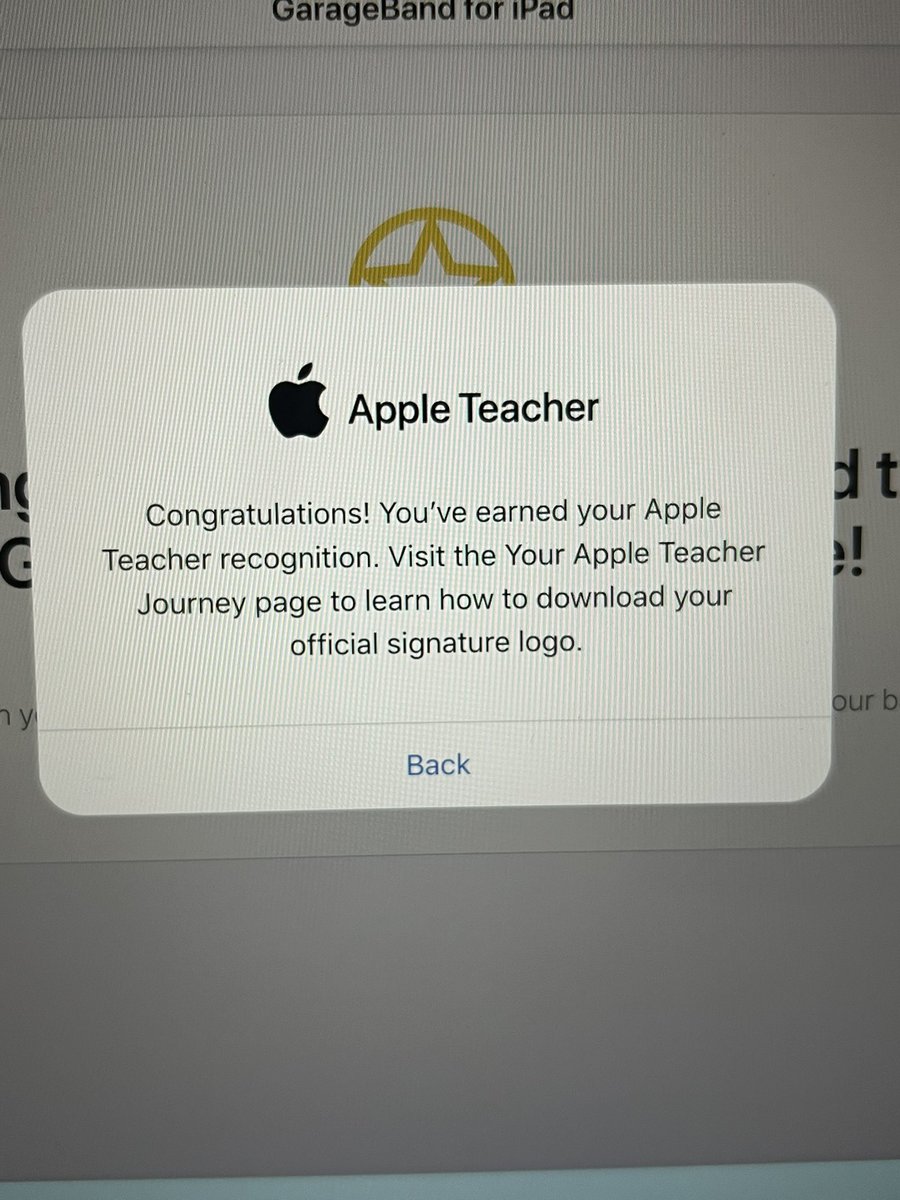 Well well it’s about time I took the time to get it started! #AppleTeacher #EdTech #HotMessDLS