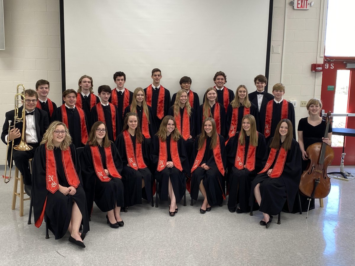 NorthScottHS's tweet photo. Congrats and best of luck at the All State Music Festival to all of our qualifiers! What an exciting accomplishment! Festival will take place Nov. 18-20 in Ames at Iowa State University! Enjoy the moment! GO LANCERS! @NorthScottCSD @northscottchoir @NSHSLancerBand @NSHSOrchestra https://t.co/BNEPwuPrMi