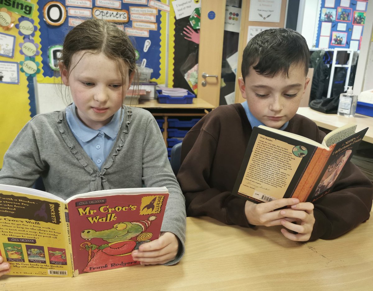 StFrancisPGMrsM's tweet photo. Another day, another book to get lost in...#ERICtime #sanfranreaders #BookWeekScotland https://t.co/XHeIXCI43V