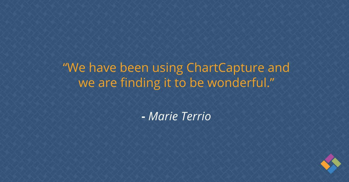 ChartCapture's tweet image. ChartCapture strives to make sure our clients are satisfied with their EMR data conversions, no matter how specific and challenging the process is. Thank you for your kind words, Marie, and thank you for trusting ChartCapture for your EMR migration needs.  

#emrconversion