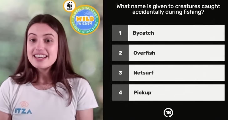 Well done everyone who took part in the live quiz!! Challenge leaderboards close at 23:59 GMT today so keep playing! #wildwisdom21