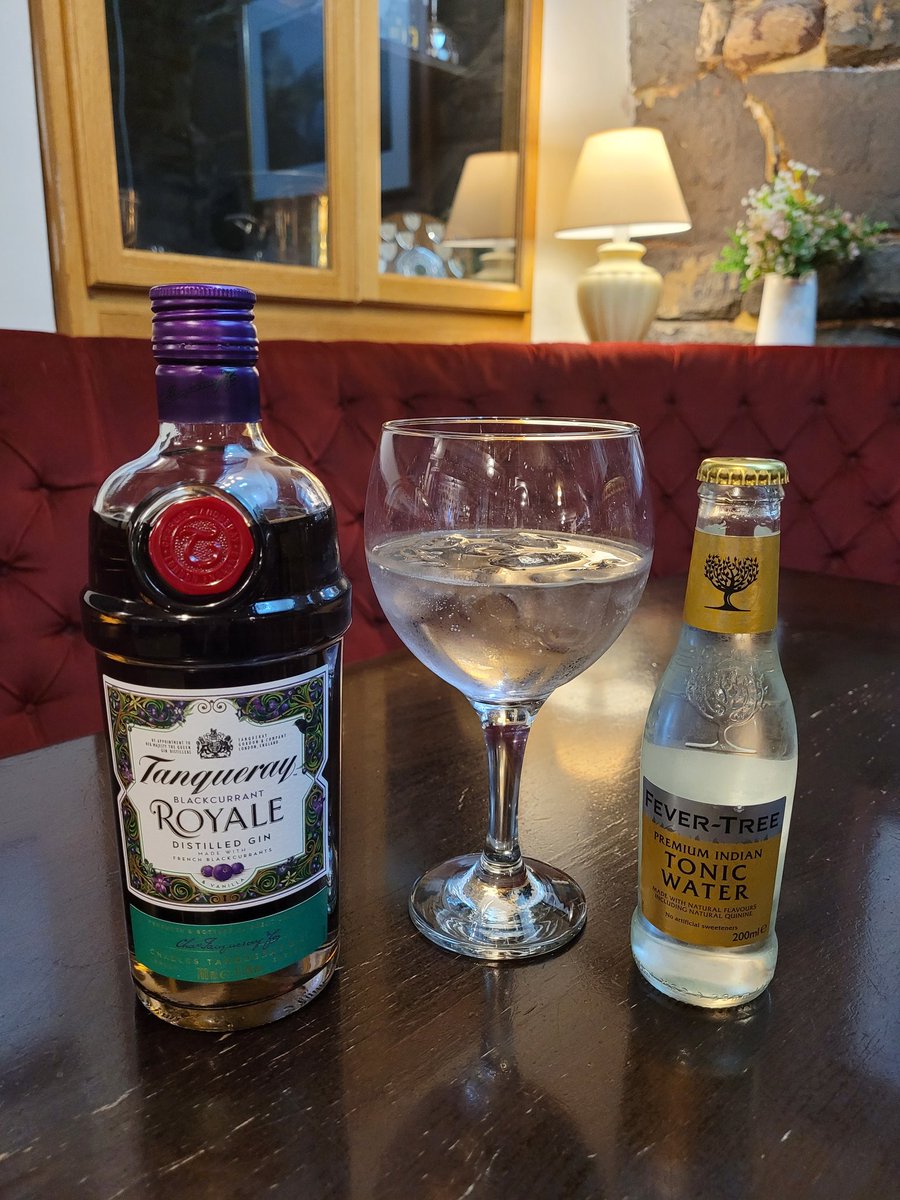 A new one for the Gin Collection: Tanqueray Royale with French Blackcurrants and Vanilla