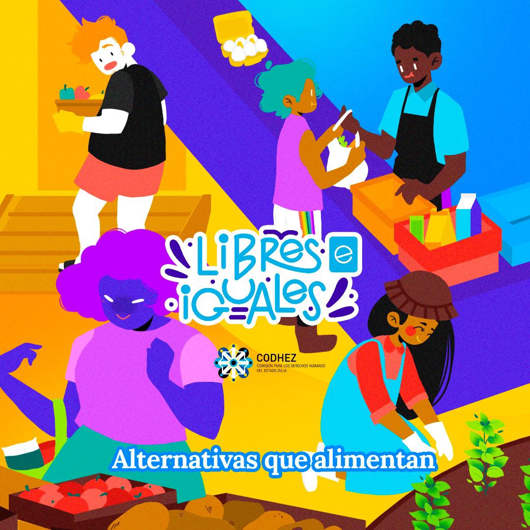 Codhez's tweet photo. ¡No te pierdas el nuevo episodio de #LibresEIguales!
Conversaremos sobre las 'Alternativas que alimentan', junto a:
▫️ Marianella Herrera, de @FUNDACIONBENGOA
▫️ Jeannette Makenga, del #CEPIN
📆 Viernes, #19Nov
⌚ 6:00 pm
🔔 Fija el recordatorio: https://t.co/WTvEo5tEp7 https://t.co/ORvrg8a9fm