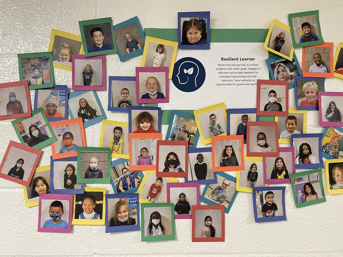 Let the wall grow…proud of all our learners! #GageGators