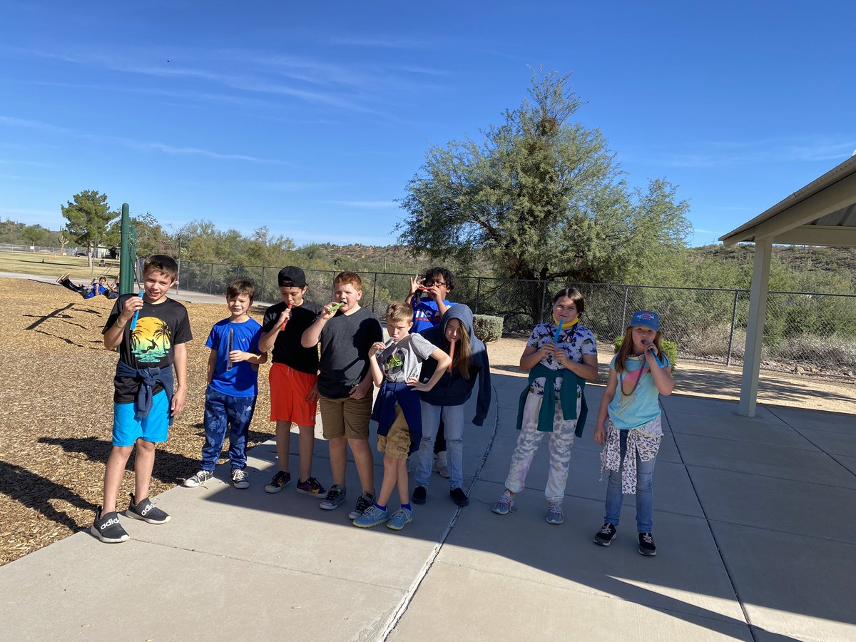 Turkey Trot fun!! Thank you to everyone that sponsored the Turkey Trot. Coach Peper raised over her goal for new PE equipment. <a href="/NewRiverWildcat/">New River Wildcats</a> <a href="/DVUSD/">Deer Valley Unified School District</a>