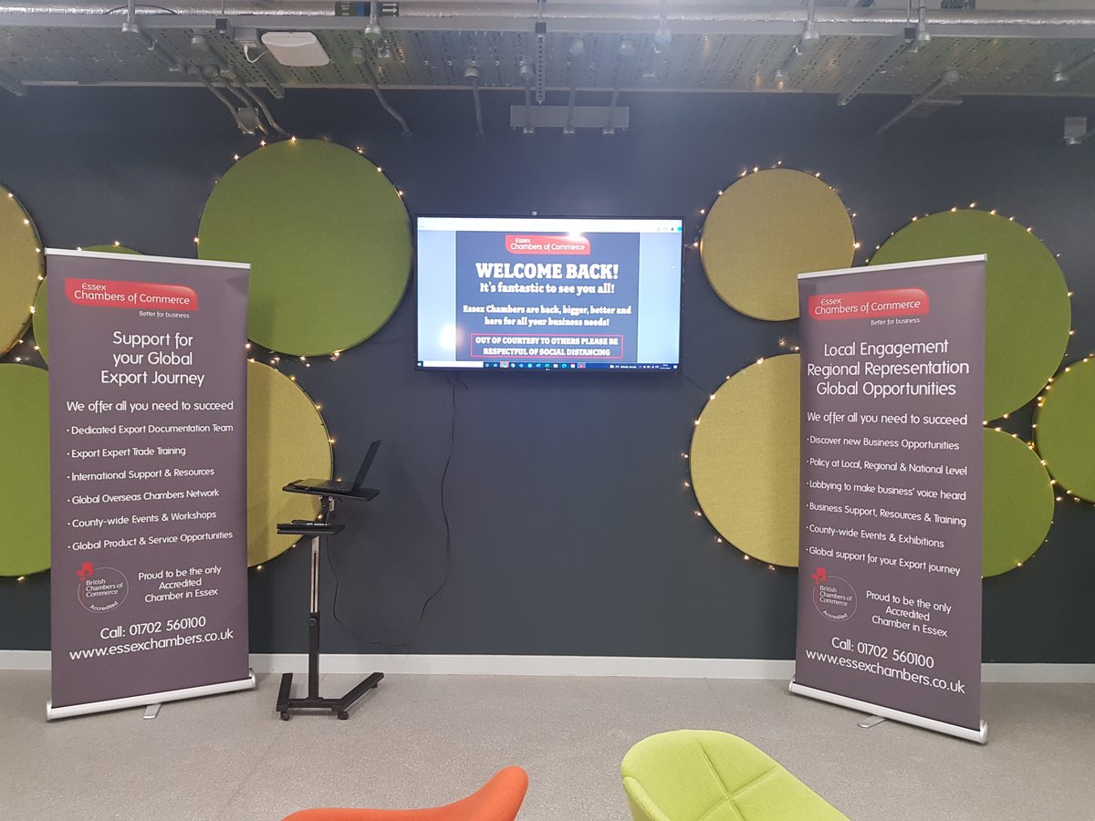 EssexChambers's tweet photo. It was fantastic to see so many businesses at our 1st physical networking event in almost 2 years! Thanks to everyone who came and special thanks to the @CentreGateway for facilitating the evening.

We're back! Bigger, better and here for all your business needs👌 #EssexBusiness https://t.co/cN67SZBykV