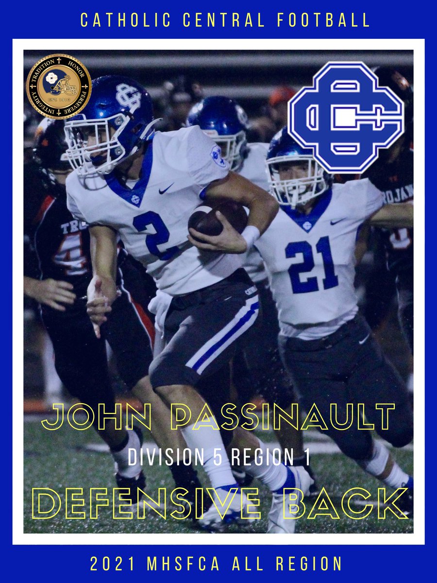 GRCC_CougarsFB's tweet photo. (1/2) 🚨🚨 Division 5 All Region Team Honors (Region 1) 🚨🚨

Congratulations Jack Cook (LB), @JKlafeta  (LB), @johnpassinault  (DB), @BradyRedmer (DL) to the All-Region team! https://t.co/M9dy9Rdq0x
