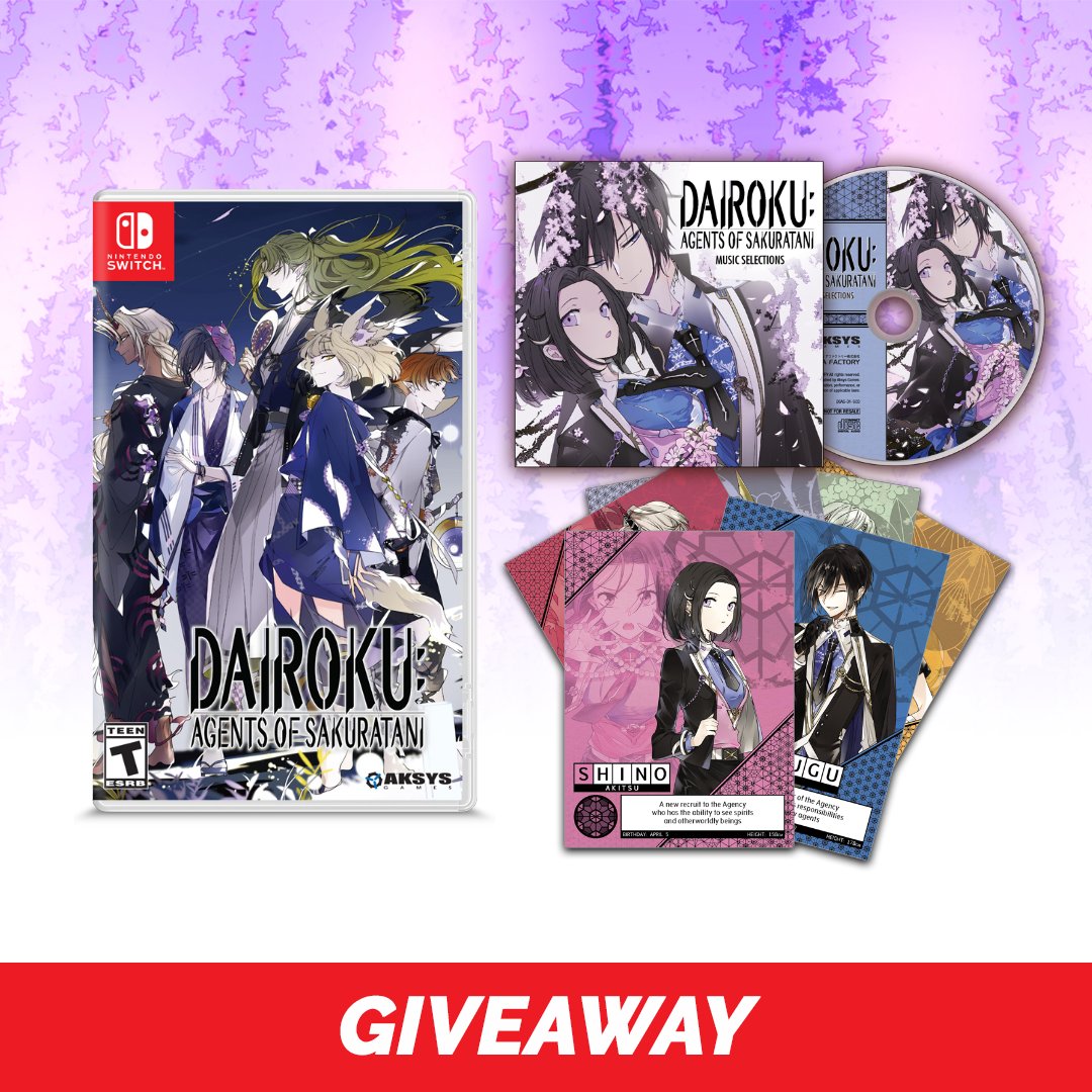 aksysgames's tweet photo. Another #GleamGiveaway is here! Entries open @11am PST and close on 11/30.

Prizes are:
 - (1) Online Exclusive Edition
 - (1) SE w/cards
 - (3) full digital codes for @NintendoSwitch!
 - (3) exclusive OSTs

Enter on FB: https://t.co/YrIGOnHWNQ 
Or online: https://t.co/Y7GK3FQPBK https://t.co/TRkG09LM0a