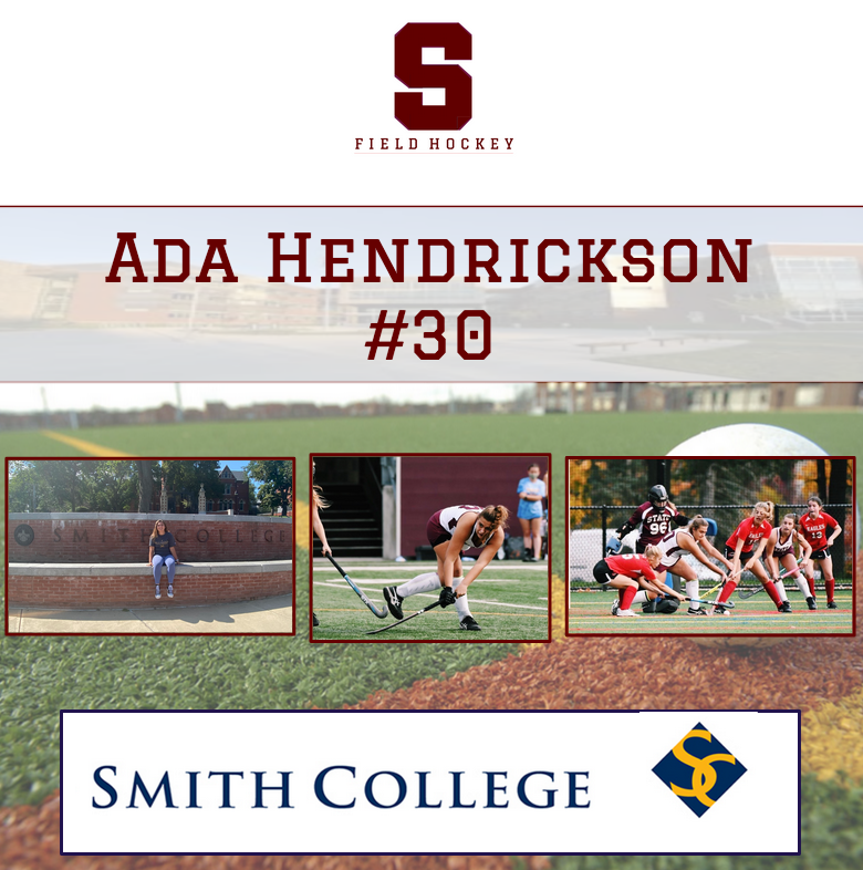 scasdathletics's tweet photo. We are excited to offer our congratulations to Ada Hendrickson of @scfhockey, who will continue her academic and athletic careers at Smith College! We are so excited for Ada, and so grateful for all of her efforts and contributions as a Little Lion! https://t.co/R7mEKRB8Vb