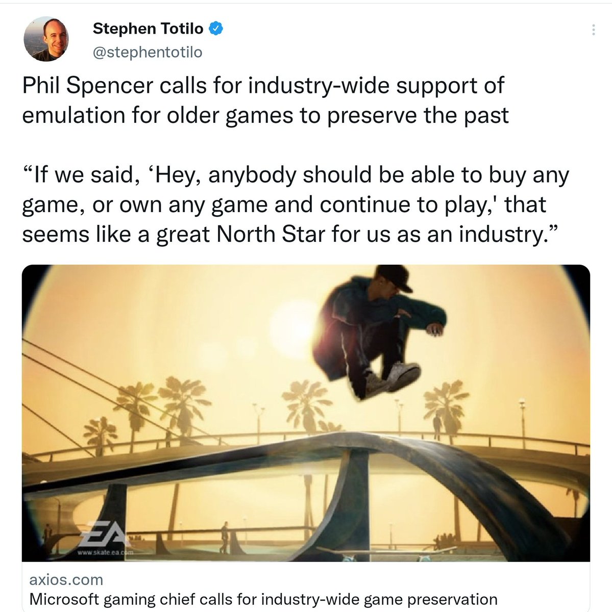 YongYea's tweet photo. Phil Spencer has not missed. https://t.co/1pauKh6Aw9