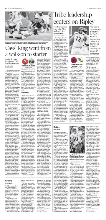cwilinric's tweet photo. Nov. 18 @RTDSports featuring #ReunionWeek for #WashingtonFootball and #CarolinaPanthers, plus more #HokiesFB fallout, @804Varsity @STCAthletics @JMUFootball @WMTribeFootball #UVAFootball @SpiderMBB #UVAMensHoops #MLB #NFL and more https://t.co/7aA4Lq7Tnb