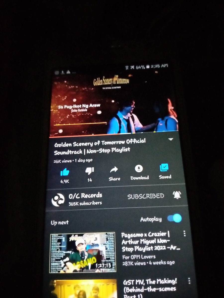 _mspingg's tweet photo. Always.
Listening the songs written of @gwyomi @4reuminct makes me have more courage to answer all my paperworks. Thanks.
#areum
#gstsost https://t.co/zLUebPw55T