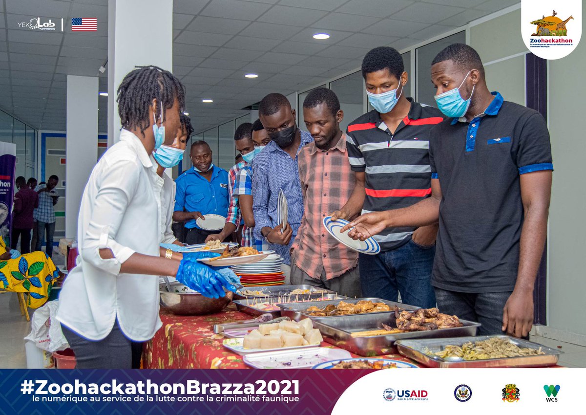 #Hackathonbrazza2021 | JOUR 1 
Finalement à côté du code 🖥️, il y a aussi la bouffe. 🍜🍲🍛