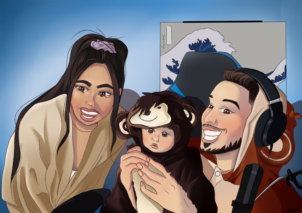 Sooooo I just wanted to give a HUGE shoutout to @sai_saipls for using their incredible talents to make one of the most special gifts I've ever received. You're an amazing artist and an even better friend. I'll cherish this forever, thank you ❤