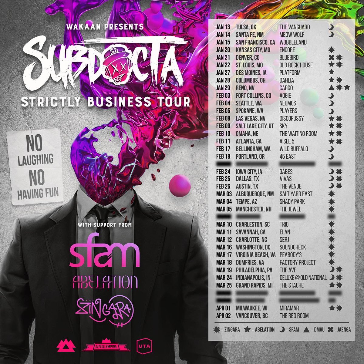 zingaramusic's tweet photo. I am so fucking excited to announce that I am going on tour next year with @subdocta 😭😭 I really just do not have the right words to describe all the emotions I’m feeling but I am SOOO thankful for this opportunity. I CANNOT WAIT AHHH https://t.co/lCMufeU01i