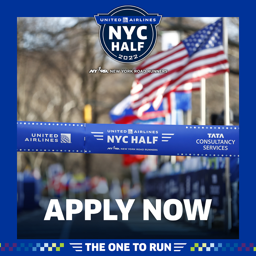 nyrr's tweet image. Get ready to run through the streets of NYC! 

Apply now for the #UnitedNYCHalf: bit.ly/2Z2YfL6

Why is this the One to Run? A course that can’t be beat. World-class runners leading the way. NYC crowds cheering you on.