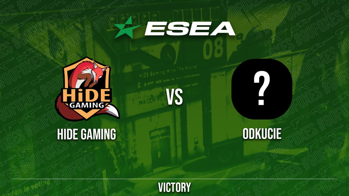 HiDEGamingOrg's tweet photo. We gained a victory over Odkucie as they forfeited the match.

#GoFoxes🦊 | #HiDE2021 https://t.co/JIPmDwyIPR