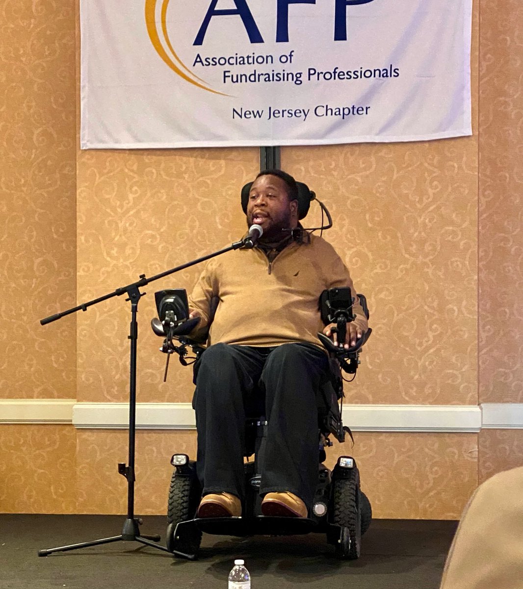 LEAmerman's tweet photo. Thrilled to have @EricLeGrand52 here at #afpnjcop talking about his life and giving back. #TeamLeGrand https://t.co/eQzicRJAWO