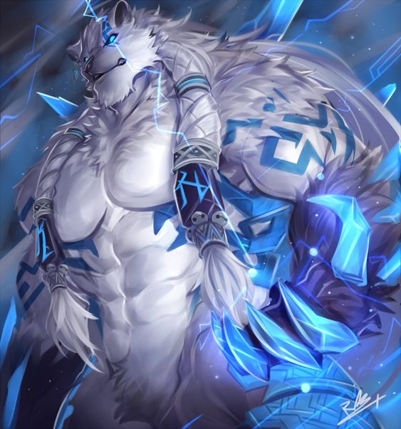 rehfeldtt's tweet photo. Alright #DnD #ttrpg #dnd5e #monsteraday here again already breaking format with TWO, count em TWO monsters. Inspired by this art of Volibear from #LeagueOfLegends (I don't play league, didn't know) and this werewolf pic. Had these for ages help finding the artists appreciated! https://t.co/zkzp2yP78Z