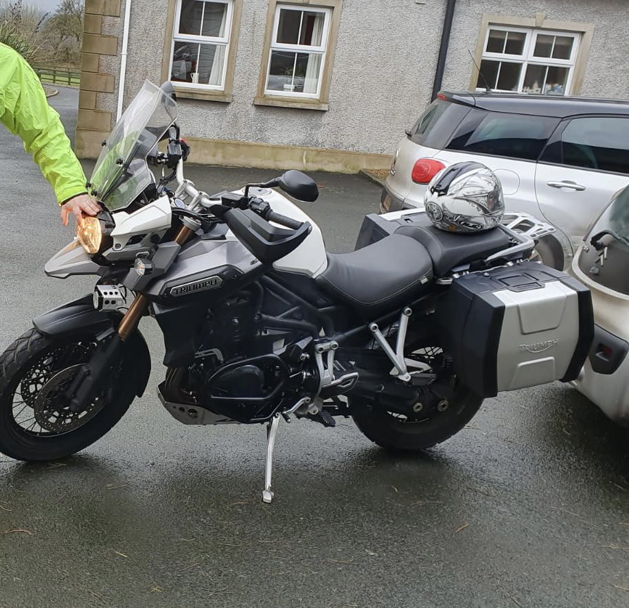 sammag88's tweet photo. @GenerallyUnwell Then I’m lucky enough to have the sensible option for the big miles. Can’t get enough of them. Ride safe👍 https://t.co/bqsvRkHnxd