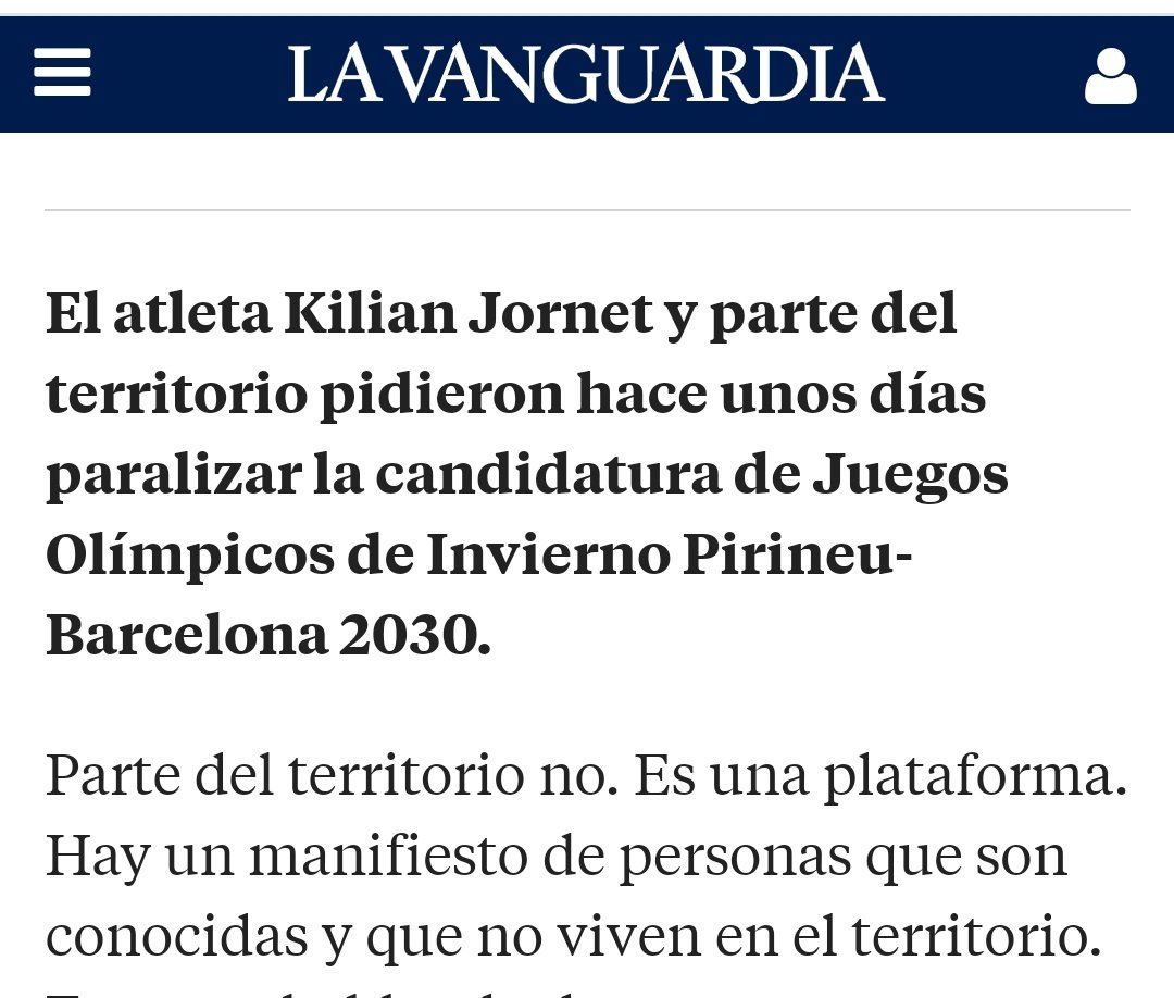 martuaran's tweet photo. "personas conocidas que no viven en el territorio..."
La perversió del llenguatge, la manipulació de la realitat.
#PirineuEnJoc #jjoo https://t.co/khBzqJQfg2
