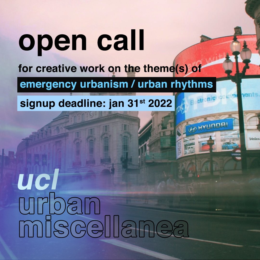 ucl urban miscellanea tweet media