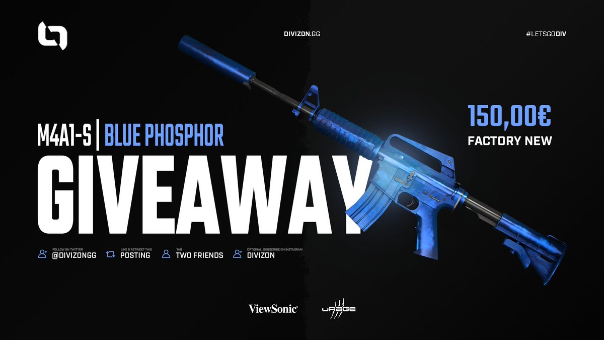 ⚠️#Giveaway

Alright alright, yes the poll a few days ago was to decide this giveaway.. 👀

So here it is! This hip and chic skin can be yours, all you need to do:

➡️ Follow
💟 Like &amp; 🔁Retweet
2️⃣ Tag 2 Friends!
🥰 Optional: Follow DIVIZON on Instagram!

Good Luck!🔥

#LETSGODIV