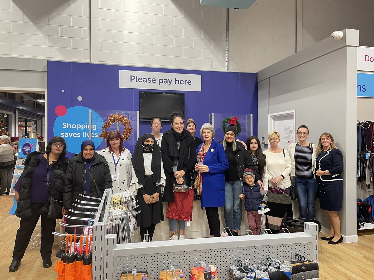 The VIP night is in full swing and all these customers are wearing items purchased from us <a href="/CRUKBlackburnSS/">CRUK Blackburn Superstore</a>