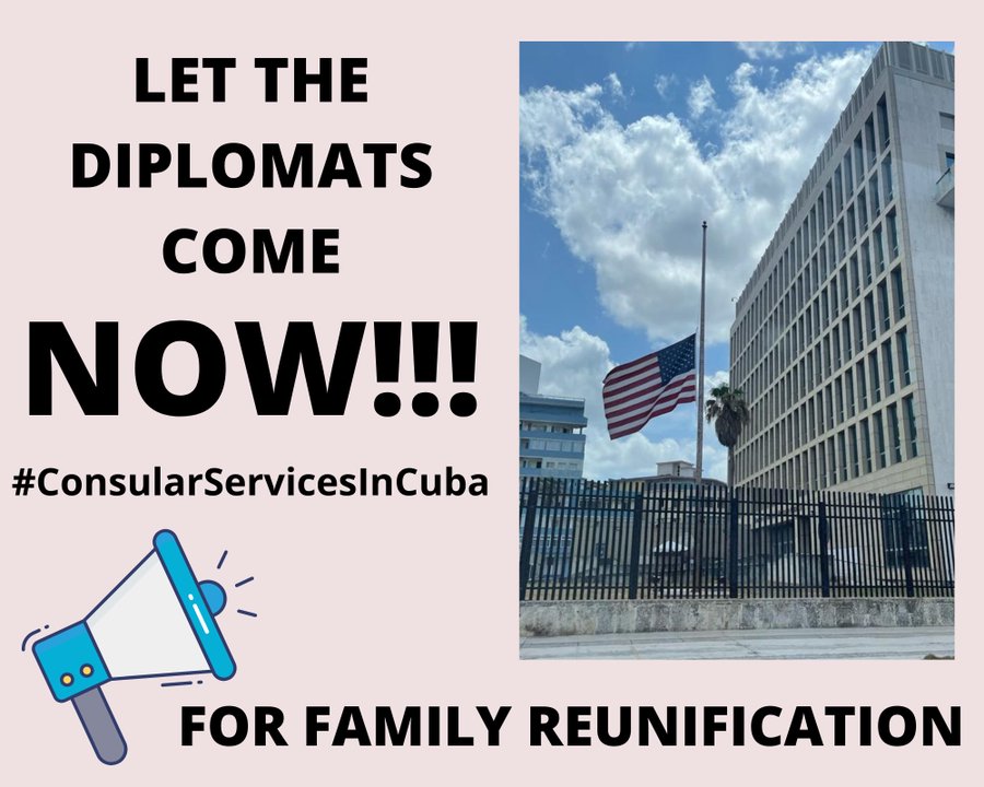Mili39225794's tweet photo. @USEmbCuba @yuniortrebol Ay no se metan más en los problemas de Cuba si total no van a resolver nada, y mientras tienen a miles de familias sufriendo con procesos de reunificacion PAGADOS en el limbo,personas que respetan la legalidad y nos ignoran #ConsularServicesInCuba #CFRP #FamiliesBelongTogether https://t.co/lht50m4Eoq