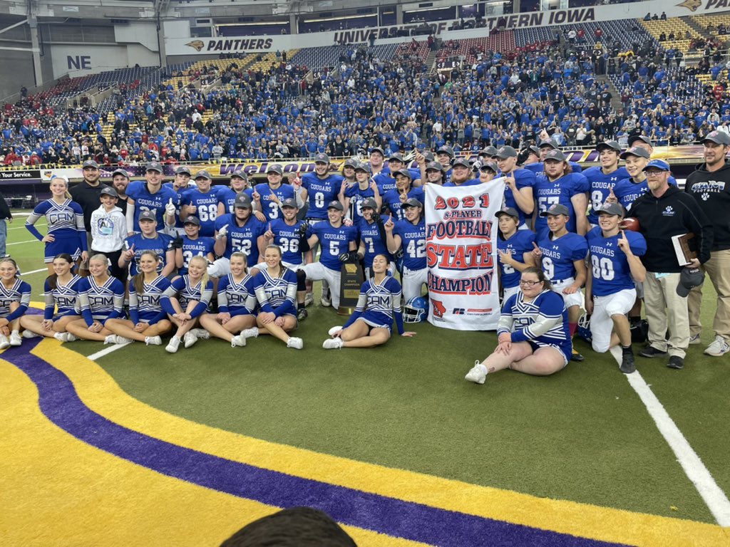 CAMCougar_AD's tweet photo. Champs! Team and Family! Go Cougars! https://t.co/fo4GASdm8N
